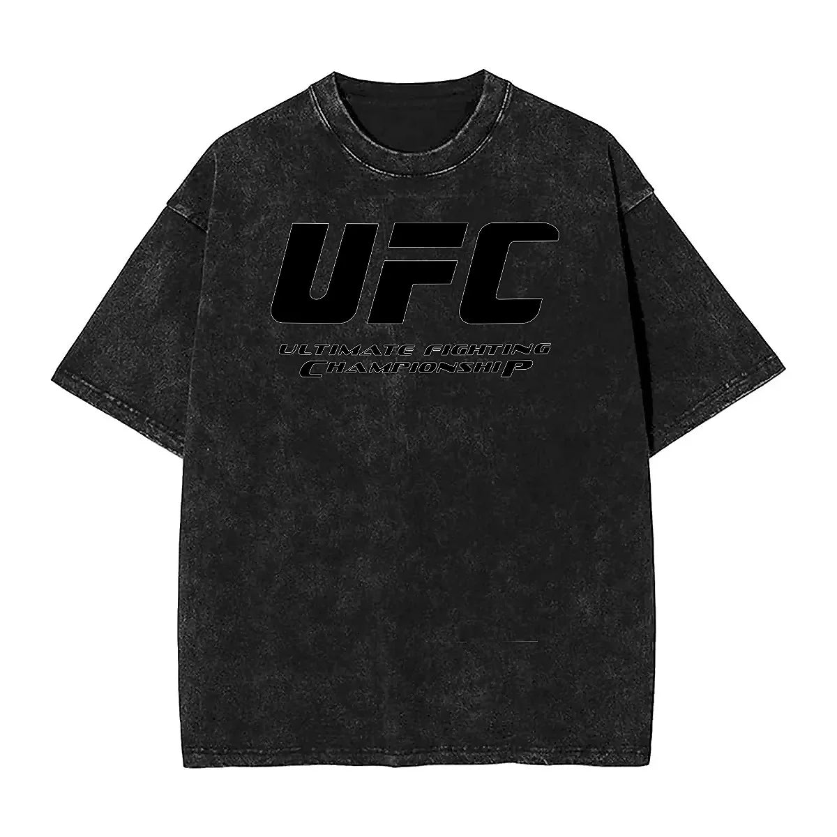 UFC "Ultimate fighting championship" Black Washed Tee