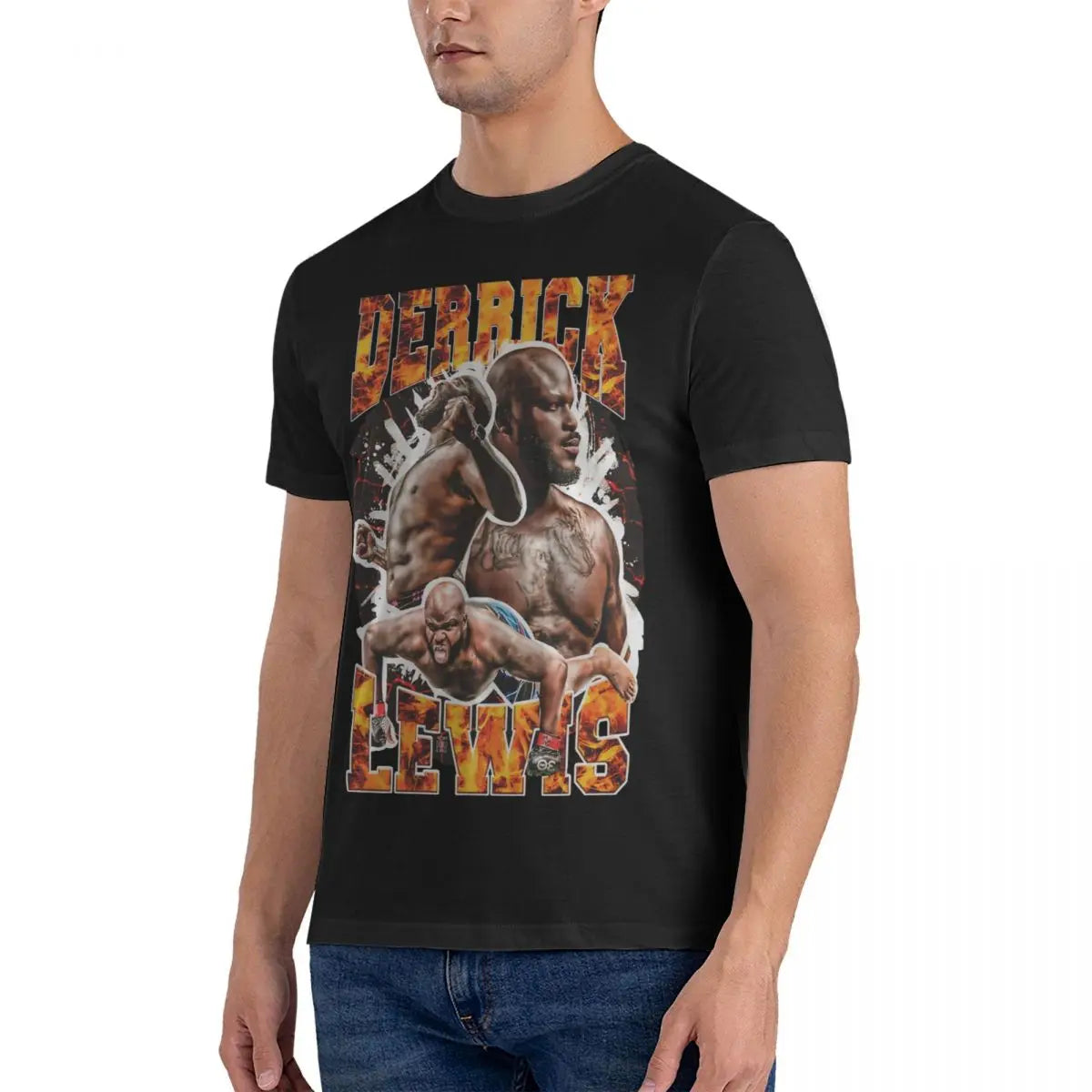 Derrick Lewis "Pants off" Tee