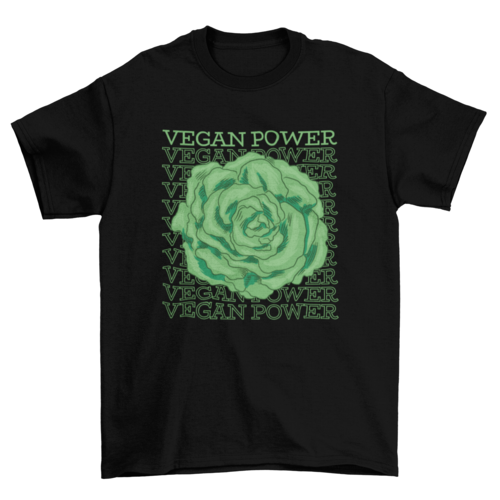 VEGAN POWER TEE