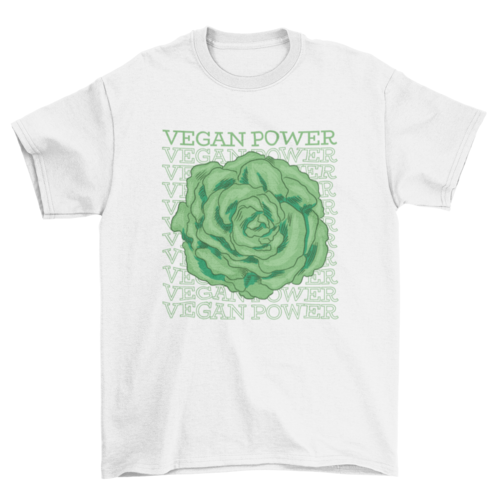 VEGAN POWER TEE