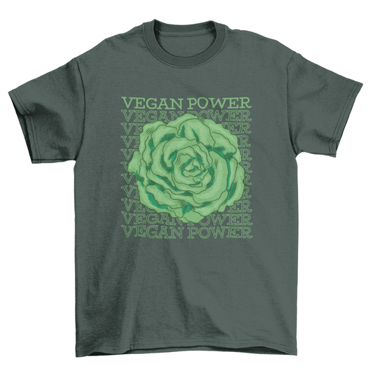 VEGAN POWER TEE